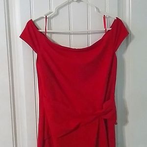 Lauren by Ralph Lauren size 12 Red Gown